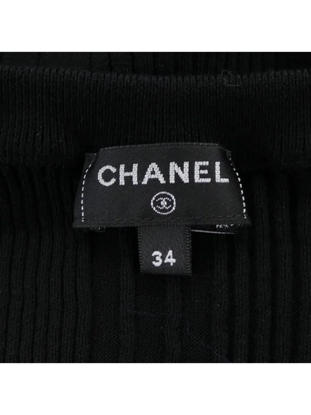 Chanel Tank Top Black